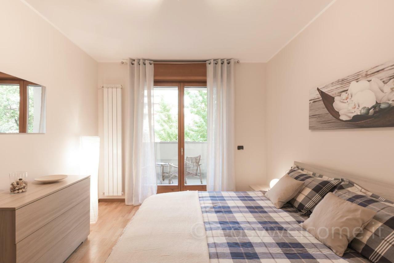Ferienwohnung Easy Welcome Casa Rosada Nova Milanese Exterior foto